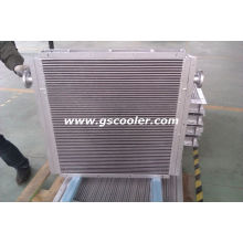 Refrigerador de óleo de ar para compressor de parafuso